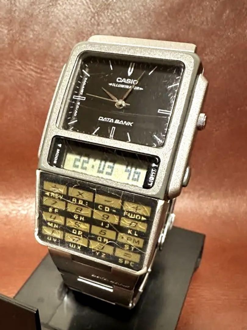 Casio Databank Quartz Abc-31 Vintage Men's Watch Wl19134 for Casio Databank Quartz Abc-31 Vintage Men's Watch Wl19134 for