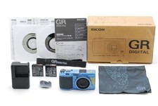Rare N MINT Ricoh GR Digital 1st Anniversary Angel Version blue 8.1 MP Camera