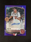 2025 Bowman Basketball Purple Refractor Oziyah Sellers #CPA-OS
