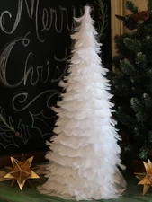 CHRISTMAS FEATHER TREE 24"