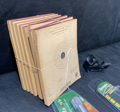 12 GA REM choke tube Remington + vintage NRA target paper pads Daisy Heddon