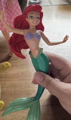Disney On Ice Arielle die Meerjungfrau Figur Glitzer rare vintage 90s 1997 USA