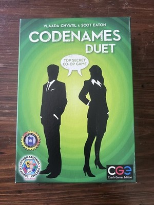 CODENAMES DUET - A Top secrete co-op game for 2+ players