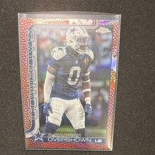 Topps 2023 Chrome DeMarvion Overshown leather footbl bord #78 Dallas Cowboys NFL