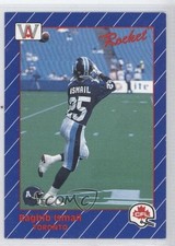 1991 All World CFL French Rocket Ismail Raghib Ismail #110 0b5