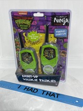 Teenage Mutant Ninja Turtles Mutant Mayhem Kids Push-to-Talk Walkie-Talkie Set