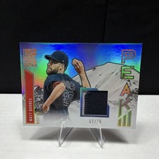 Panini 2022 Capstone Peak GAME WORN PATCH Matt Barnes Holo Gold /25 Red Sox