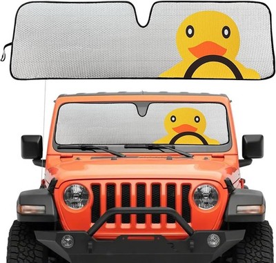 Windshield sunshade, jeep sunshade heat shield, windshield cover