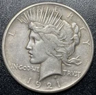 1921 Peace Silver Dollar $1 XF Extra Fine Better Grade Key Date Nm2