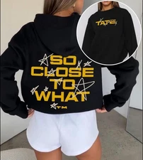 So Close to What Fan Merch Hoodie, Tate McRae Tour 2025  Merch Hoodie