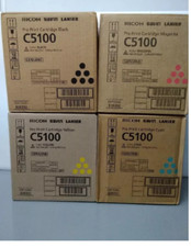 Genuine Ricoh C5100 Toner Set- 828350, 828351, 828352, 828353 CYMK