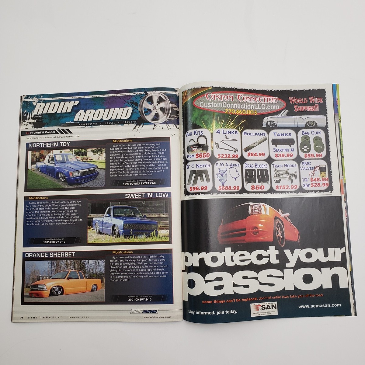Mini Truckin' Magazine March 2011 Volume 25 Number 3