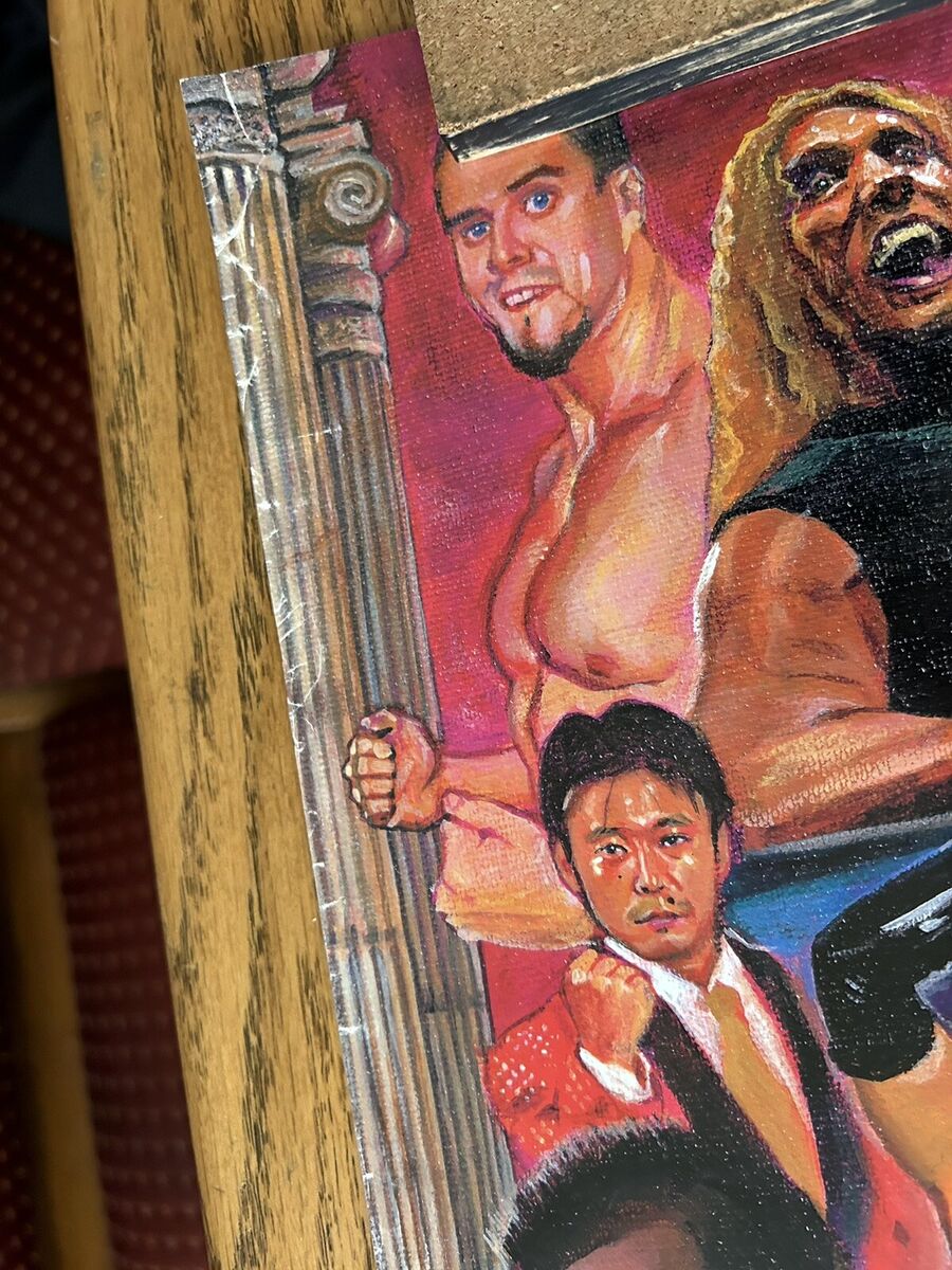 【非売品】フーリガン 君のなかの勇気 PS2 B2 サイズ ポスター Official HUSTLE 7 -B2 Poster JAPANESE, One FC, Pride FC