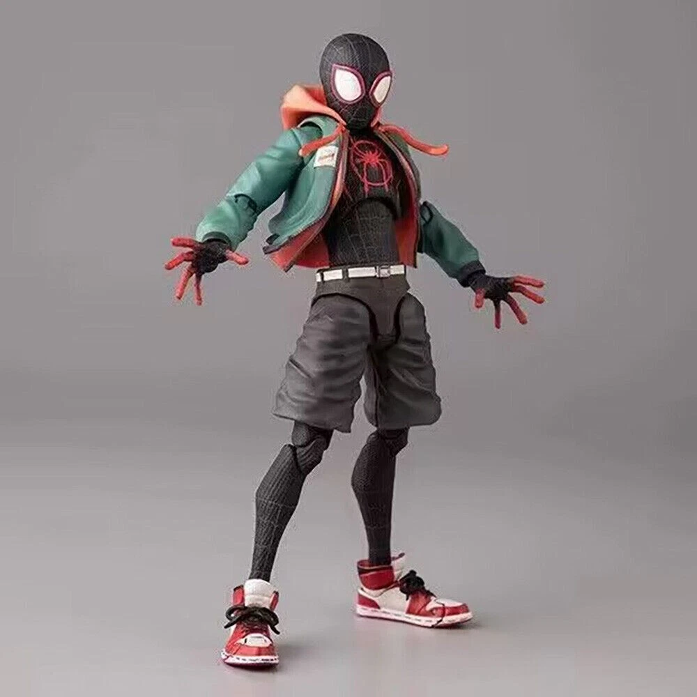 Marvel Spider-Man: Into the Spider-Verse Figures Miles Morales Figure PVC  Model