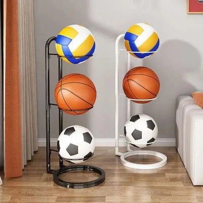 Storage Rack Put Ball Football Storage Basket Placed Rack Volleyball Stand