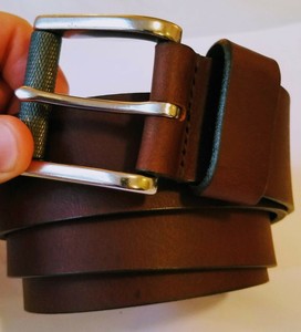 1901 suede belt