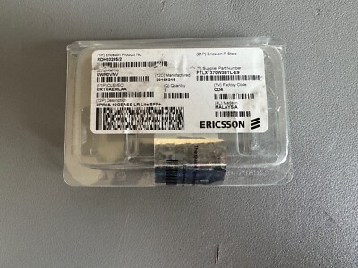 Ericsson Finisar RDH10265/2 FTLX1370W3BTL-E9 10GBase-LR Lite SFP+ Transceiver
