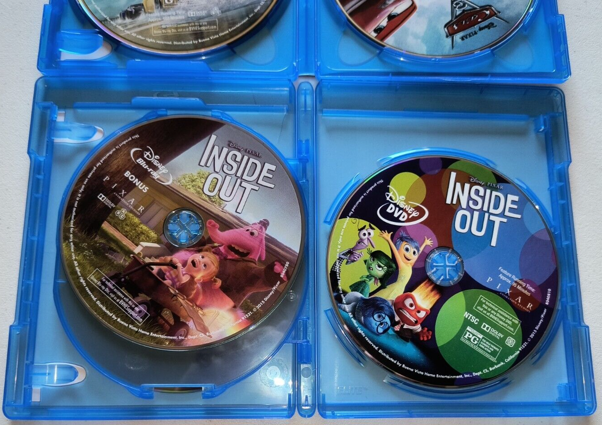 8 Kids Blu-ray Bundle Lot - Animated - Disney Pixar's INSIDE OUT
