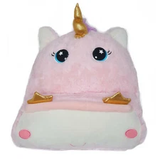 Unicorn Tablet Stand Book Holder Read in Bed Travel Pillow w Pockets
