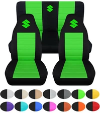  fits Suzuki Samurai /sidekick  car seat covers cotton combo complete set