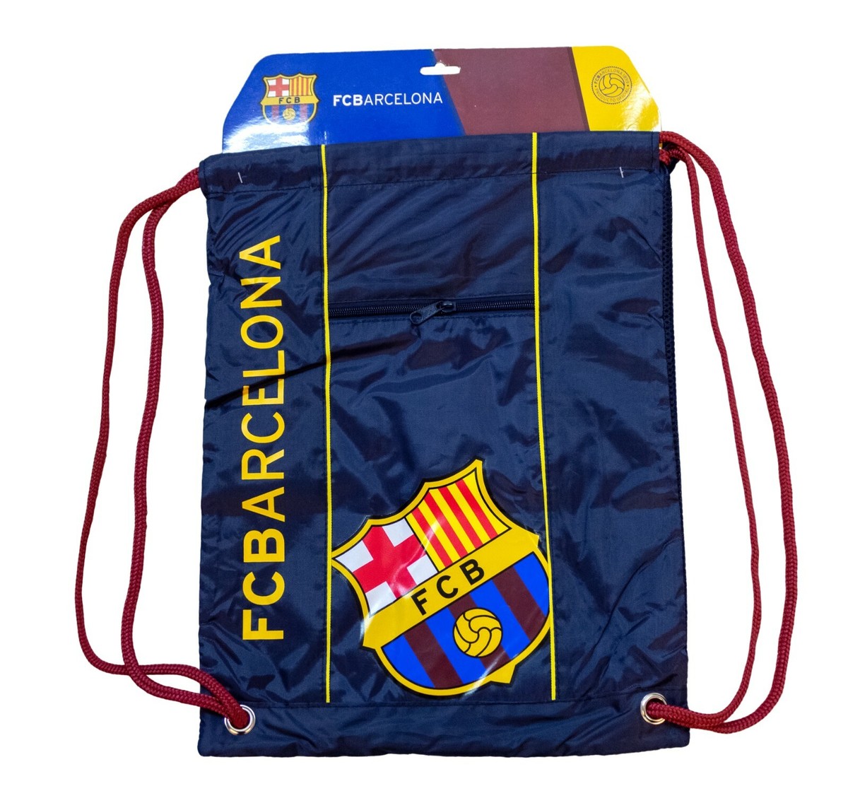 FC Barcelona Cinch Bag Official Licensed Icon Sports Color Blue | eBay