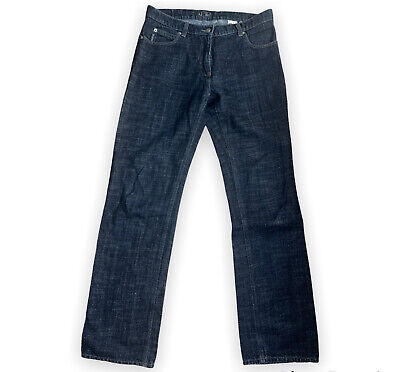 Men's Vintage Armani Eco Wash jeans 29X32.5 Indigo 002 Men's Vintage Armani Eco Wash jeans 29X32.5 Indigo 002