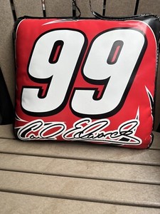 Carl Edwards 99 Office Depot NASCAR Vinyl Seat Cushion Great Condition