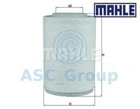 Mahle Luftfilter Einsatz Oem-ErsatzqualitäT (Motoransaug) LX 3286