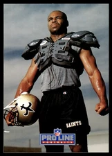 1991 Pro Line Portraits #105 Sam Mills New Orleans Saints