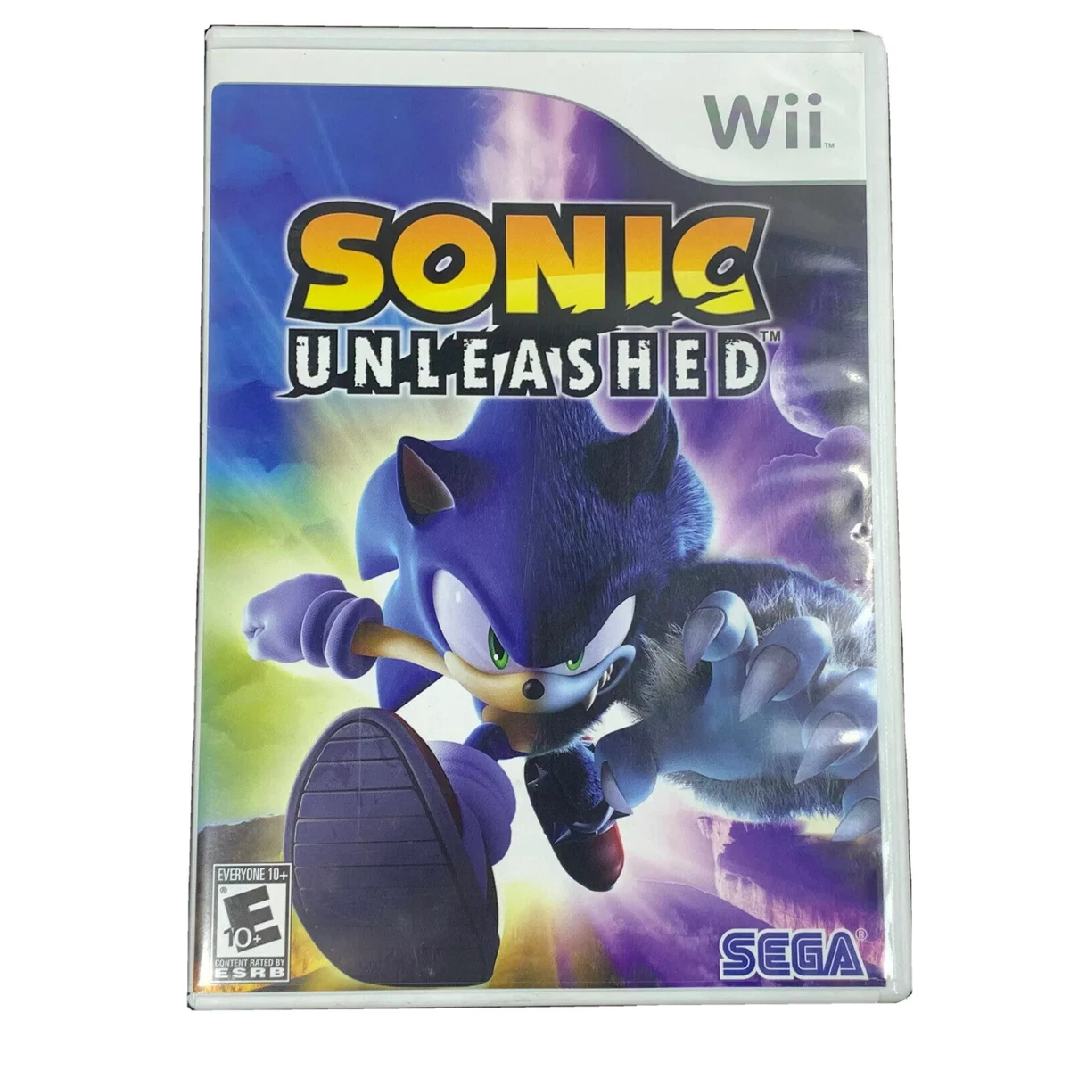 Sonic Unleashed (Nintendo Wii, 2008)Complete with Manual CIB
