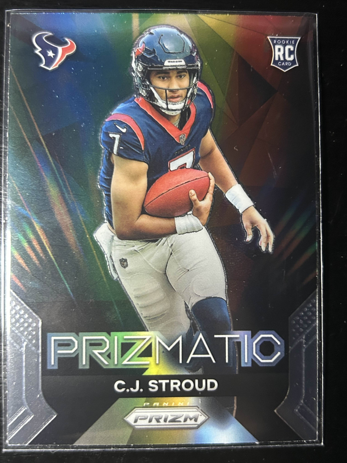 CJ Stroud 2023 Prizm #6 Prizmatic Rookie RC Texans
