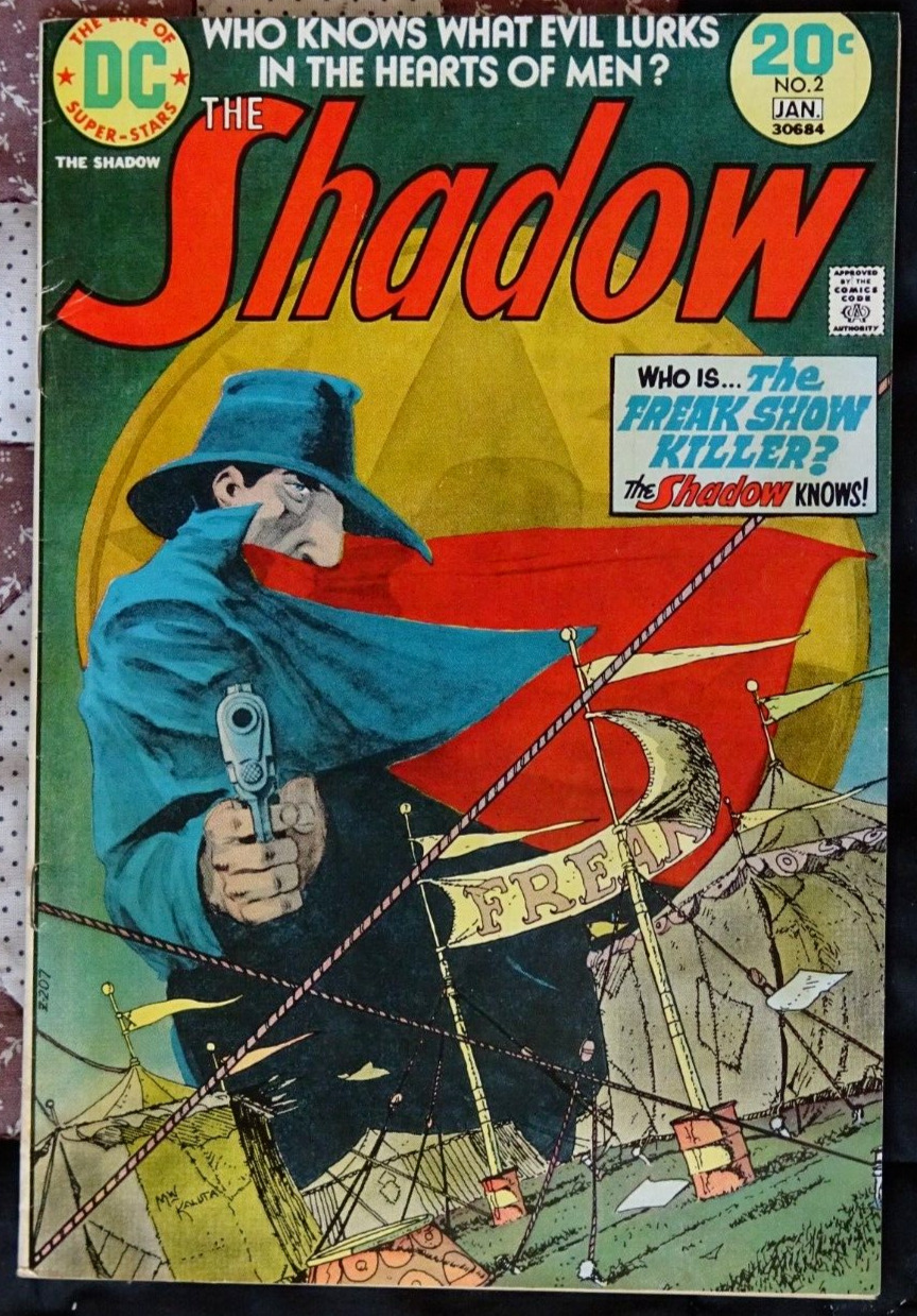 Comic Book- The Shadow #2 Kaluta DC Comics 1974