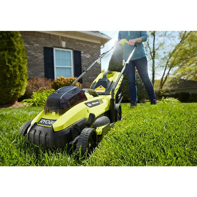 Ryobi 30 in. 50 Ah Battery Electric Riding Mower (RY48130) eBay