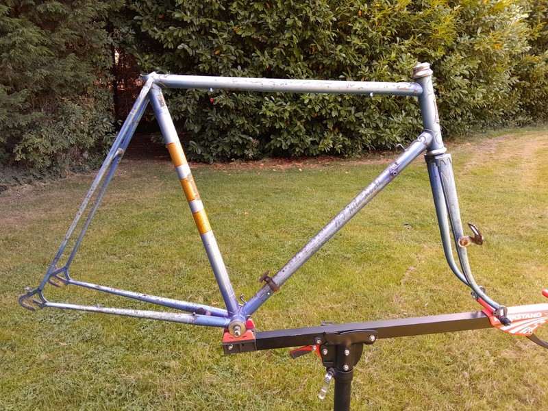 VINTAGE HOLDSWORTH CYCLONE FRAME + FORKS.. LOOK !