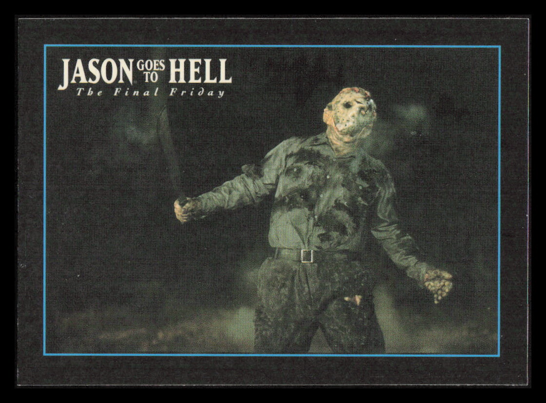 ​【稀少2】In Memory of Jason コンピ 90s Emo 1993 Eclipse Jason Goes To Hell The Final Friday Trading Cards You