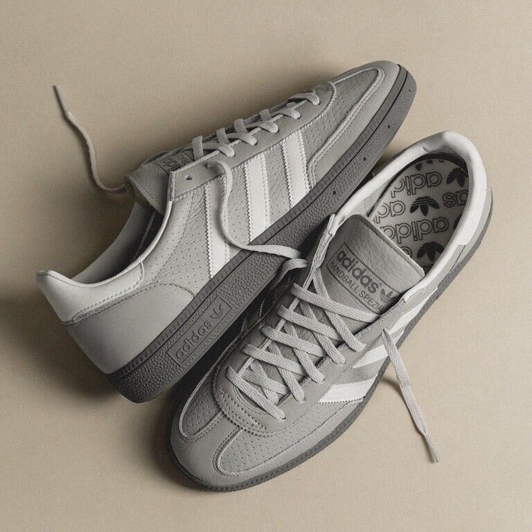 Adidas Originals Handball Spezial Men’s Athletic Shoe Grey Trainer Sneaker  #840