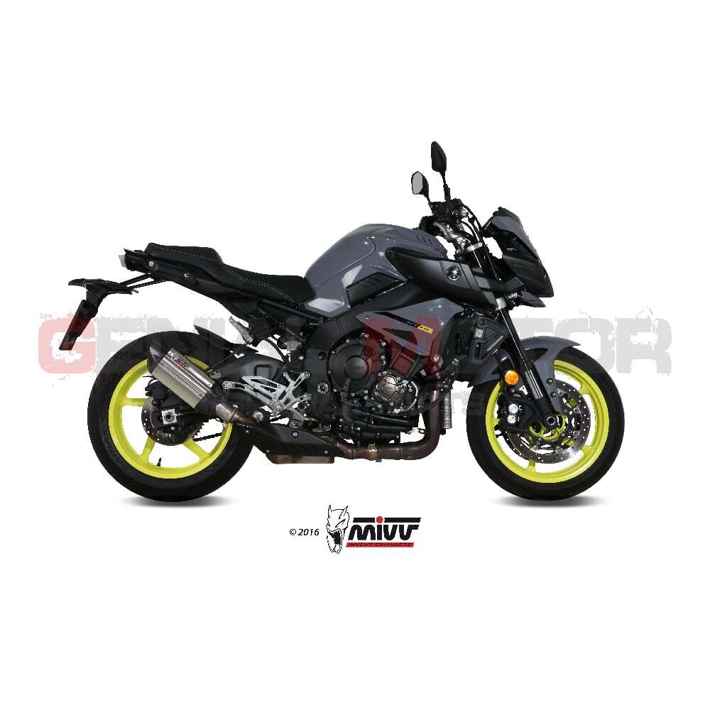 Mivv Exhaust Muffler Suono Stainless Steel for Yamaha Mt-10 2016 > 2021