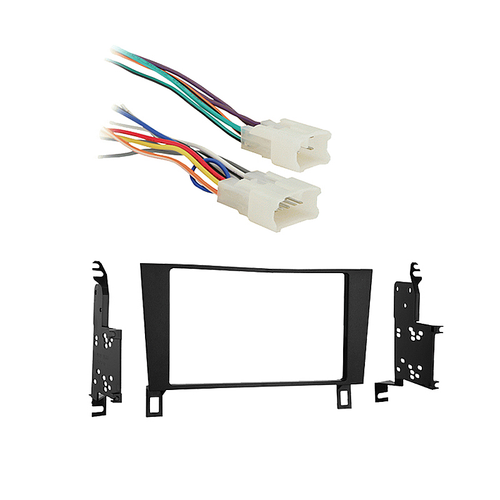 Double DIN Stereo Harness Radio Install 
