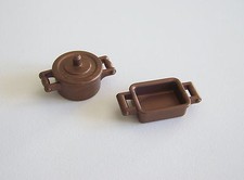 PLAYMOBIL (1440) VAISSELLE - Faitout & Plat en Cuivre Cuisine 1900 ou Moderne