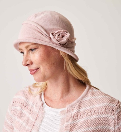 Parkhurst "Shelly Cloche" Cotton Hat, Style# 31033 - Picture 7 of 7
