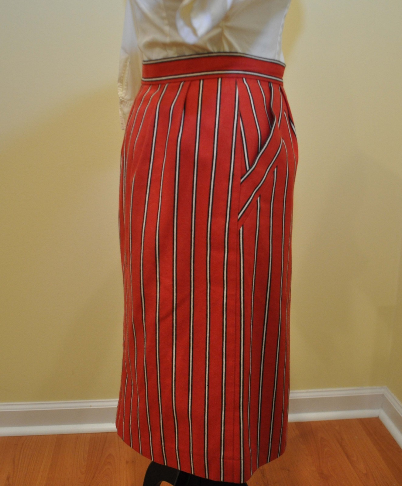 Yves Saint Laurent Rive Gonna Vintage Sinistra 38