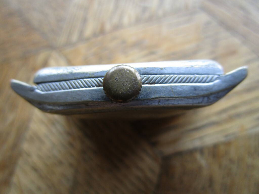 Vintage Chromed ANONYMOUS Rectangular Manual Watc… - image 3