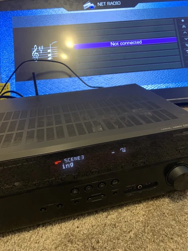 Yamaha RX-V677 7.2-channel Wi-Fi Network AV Receiver Bundle Remote Included