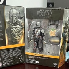 The Mandalorian Star Wars 6  Black Series DIN DJARIN & THE CHILD Grogu Toy Gift