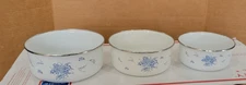 Tableworks Unlimited Set of 3 Fruit Enamel Mixing Bowls - Vintage