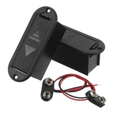 2 Sets 9V Battery Case Holder Box - Active Bass Guitar Pickup Battery