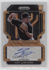 2022 Panini Prizm Rookie White Wave 14/50 Hoy Park Jun #RA-HP Auto sh7