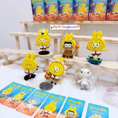 Authentic SpongeBob The Monsters Squarepants Blind Box Confirmed Figure Art Toys