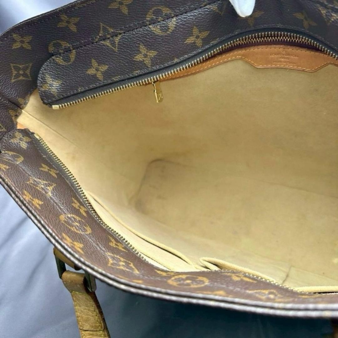 LOUIS VUITTON Luco Tote Bag Handbag M51155 Monogram Brown Women's Auth thumbnail 7