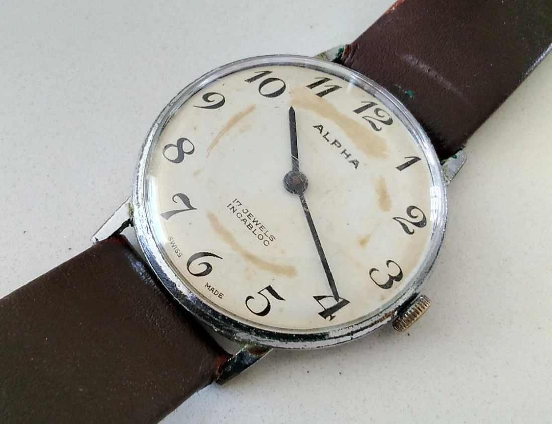Alpha Mechanical Hand-Winding Wristwatches for sale | eBay